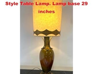 Lot 530 Large Hollywood Regency Style Table Lamp. Lamp base 29 inches