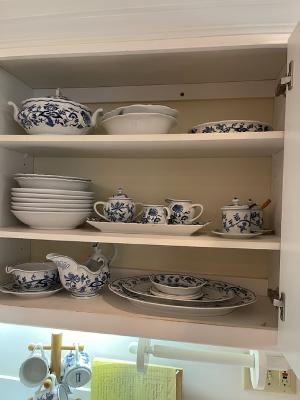 Blue Danube- Selling dinnerware as a set, serving pieces sold individually