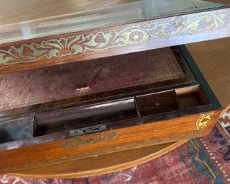 Antique writing box.