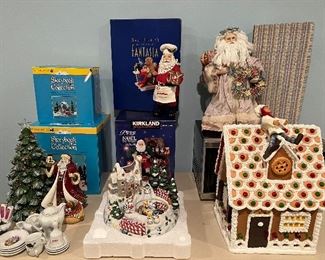 Assorted holiday decorations 