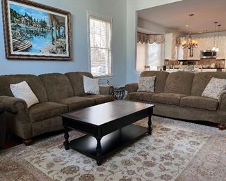 Pair of Upholstered Couches  