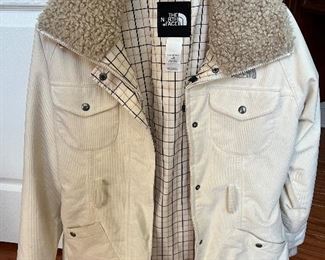 North face white Coat 