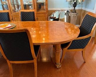 Hickory white Dining room set 