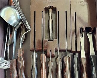 Vintage cutco  knife set 