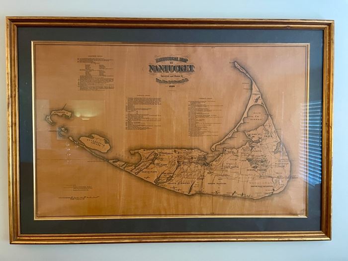 Nantucket Map 1869