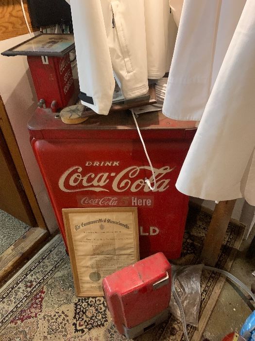 Coin Op Coke Cooler