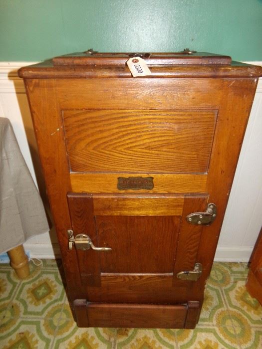 Antique Polar King ice box