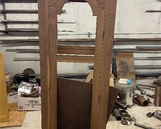 Beginnings of a clock cabinet