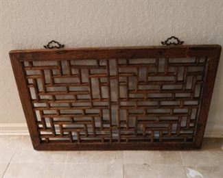 Another Piece Antique Handcarved Wall Decor