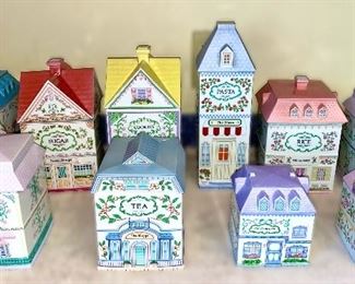 The Lenox Village Canister Set!