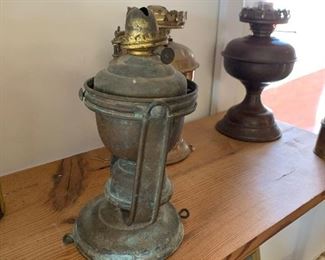 ship oil lamps