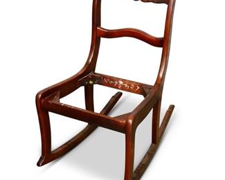 Vintage Child Rocking Chair Frame