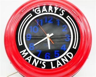 Art Deco Indoor Electric Light-Up Wall Clock