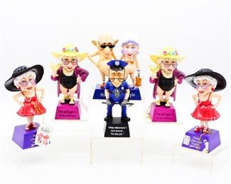 Westland Giftware Coots & Biddys Figurines (Total of 6)