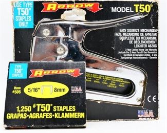 Arrow T50 Heavy Duty Staple Gun Tacker