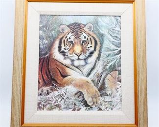 Painting on Canvas "The Old Siberian" by June Payne Hart