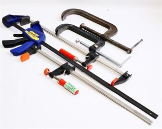 Assortment of Clamps (Total of 5)