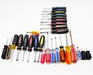 Assortment of Screw Drivers 
