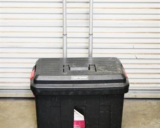 Craftsman Sit/Stand/Tote Truck Storage Chest