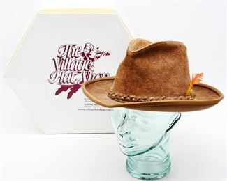 United Hatters Cap & Millinery Suede Cowboy Hat