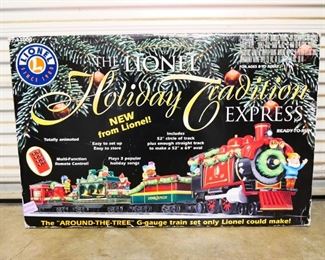 The Lionel Holiday Tradition Express Train Set