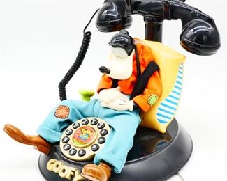 Vintage Telemania Animated Goofy Telephone