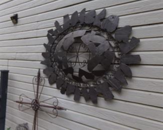 Metal Yard Art Items