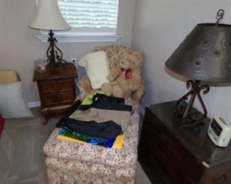Lounger Chair - Chest - Side Table - Lamps - Stuffed Animals