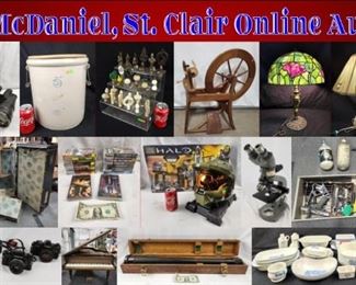 SAS McDaniel, St. Clair Online Auction