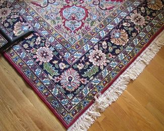 Hand loomed tight weave room size Persian carpet (no tag)