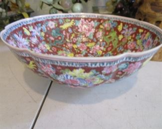 Antique Chinese large bowl