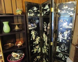 Asian screen with detail
