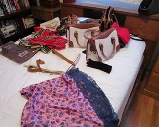 Handbags, slips and more