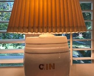 Spirit Barrel Table Lamp