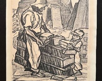Woodblock Print by Pablo O'Higgins (1904-1984)