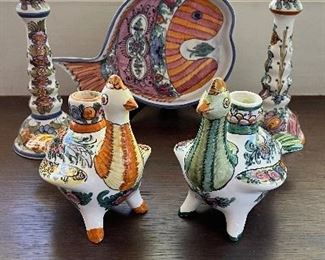 Hand Painted Pottery