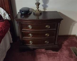 Cherry Bed Side Table 