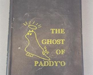 Vintage Book "The Ghost of Paddy'O" Karl Wettengel, Signed First Edition 