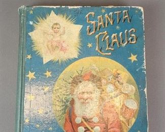 Antique Book "The Santa Claus Story Book" 1893, Illustrated