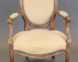 Antique French Bergere Chair
