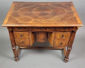 Antique 18th C. French Inlaid Marquetry Spinet Desk