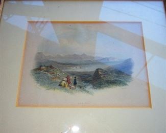 19th Century Colored Lithograph