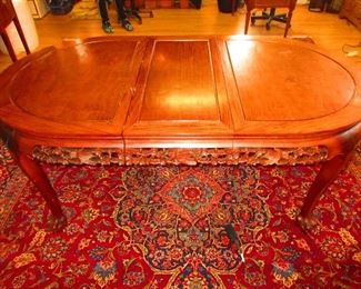 Carved Chinese Rosewood Table