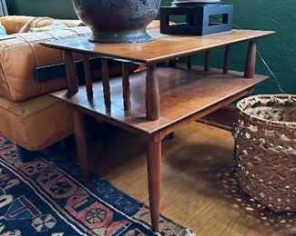 Two matching Willitt MCM end tables.