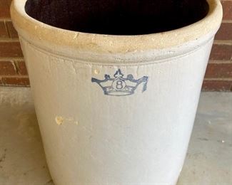 Antique 8 gallon crock