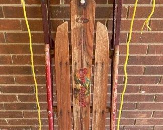 Antique Flexible Flyer Sled