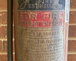 Antique Guardene Fire Extinguisher