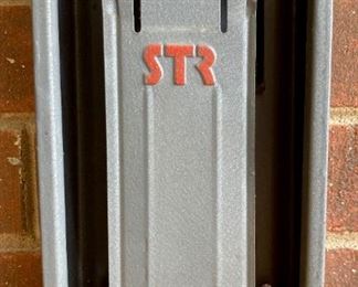 Vintage STR metal time card holders