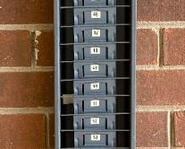 Vintage STR metal time card holders