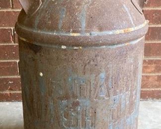 Antique milk cans